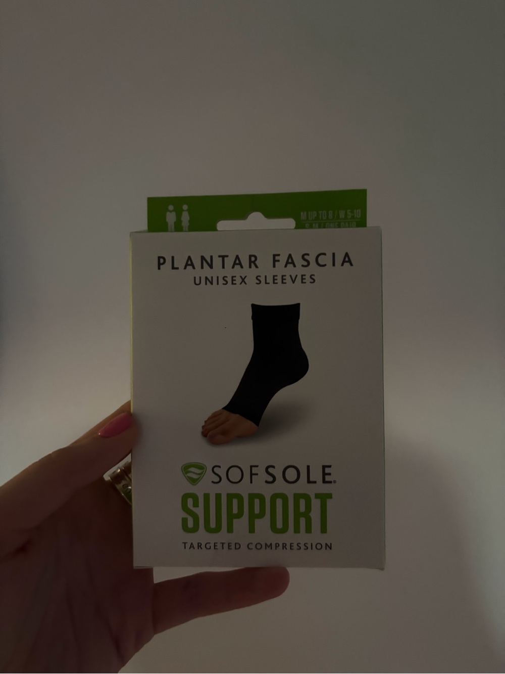 NEW Support Plantar Fascia Unisex Sleeves - Black (2)